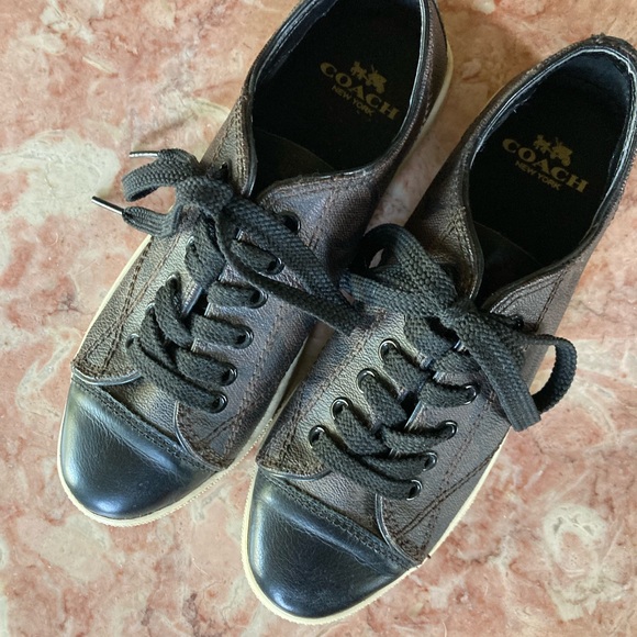 Coach Parkway leather sneakers - Picture 4 of 6